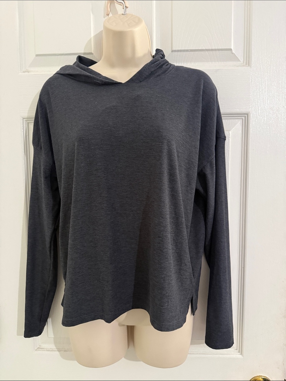 Kyodan Charcoal Gray Lightweight Hooded Sweatshirt
